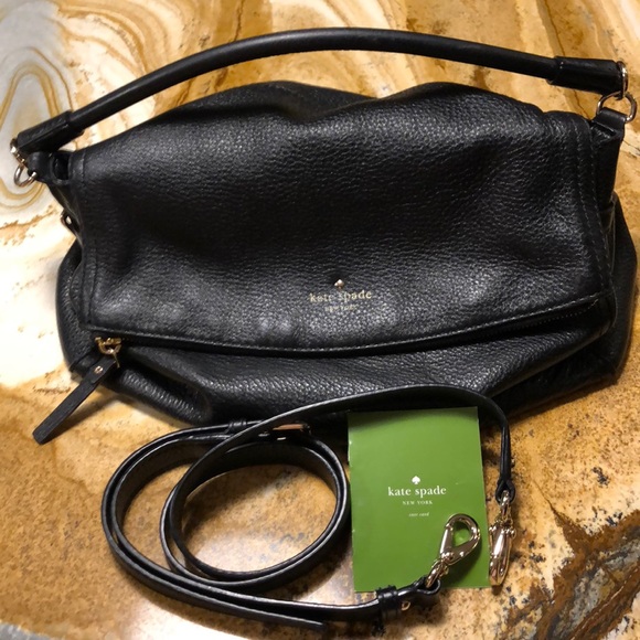 kate spade Handbags - Kate Spade Pebble leather changeable strap bag